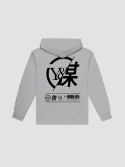 Strike Thru Hoodie - Carbon Grey