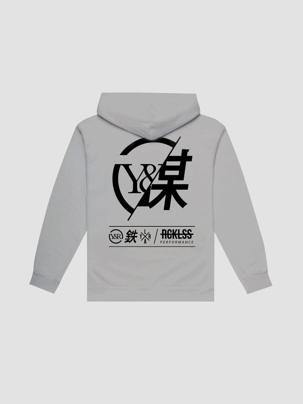 Strike Thru Hoodie - Carbon Grey 1 Strike Thru Hoodie - Carbon Grey