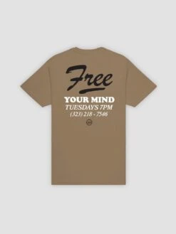 Free Your Mind Tee - Sand