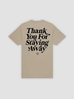 Keep Your Distance Tee - Sand