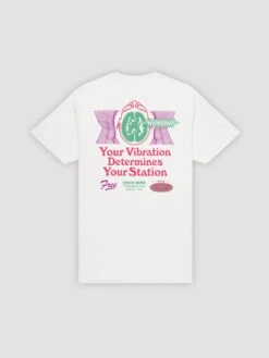 Vibrations Tee - White